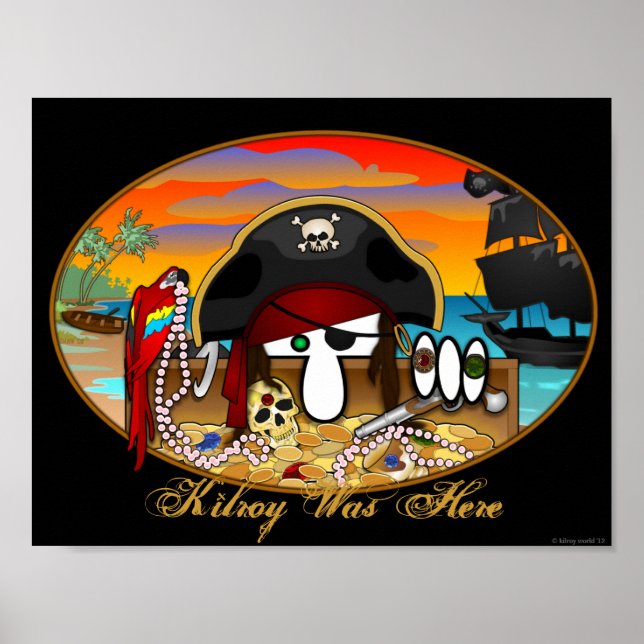 Pirate Kilroy Poster 1 (Frente)