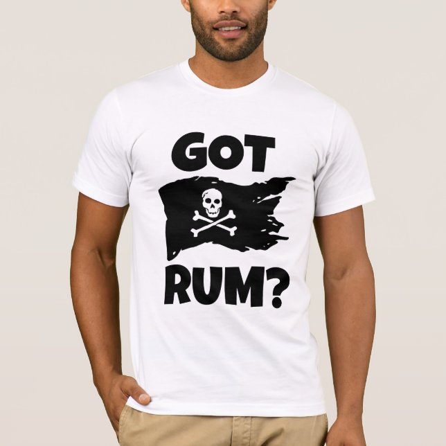 PIRATE RUM PAI MENS T-SHIRTS (Frente)