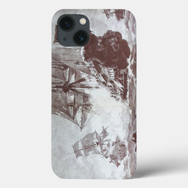 PIRATE SHIP BATTTLE EM BRANCO PRETO (Verso)
