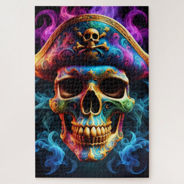 Pirate Skull Quebra-cabeça (Vertical)