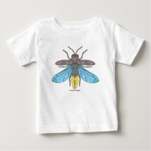 Pirilampo (branco) - Camiseta de Bebê
