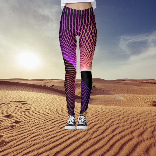 "PIRO 4D, Leggings Dinâmicas para Movimentos Ousad (Criador carregado)