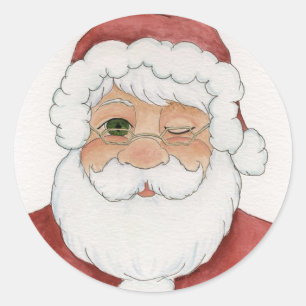 Pisc a etiqueta do papai noel