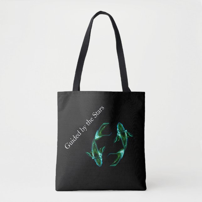 Pisces – Minimalist Zodiac Tote Bag (Frente)