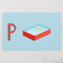 Piscina de Lona de Papel