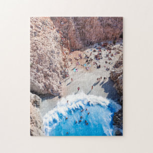 Piscina de Ondas Natures em Crete Quebra-cabeça