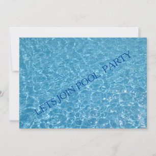 Piscina deixa-se juntar ao Convite de festas de Pi