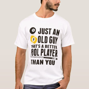Piscina Engraçada De Camisa Apenas Um Antigo Bilha