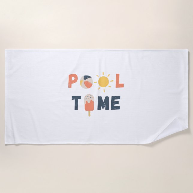 piscina. Toalhas de praia (Frente)