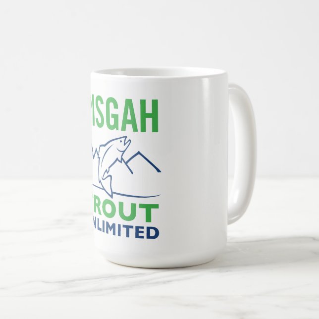 Pisgah a Turquia 15oz. Caneca (Frente Esquerda)