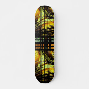 Piso de skate de Honeygold rascado