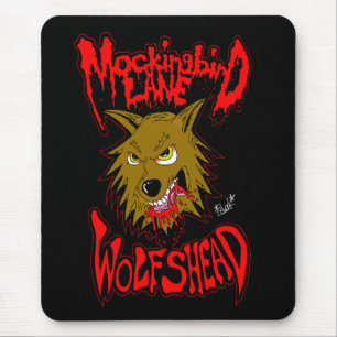 Pista "Wolfshead" Mousepad do tordo dos remedos