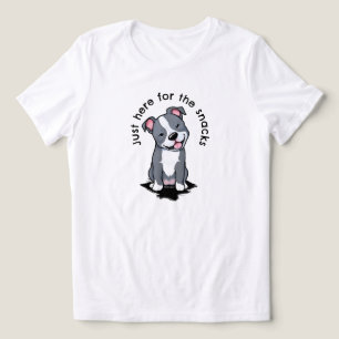 Pit Bull Aqui Para Cachorros T-Shirt