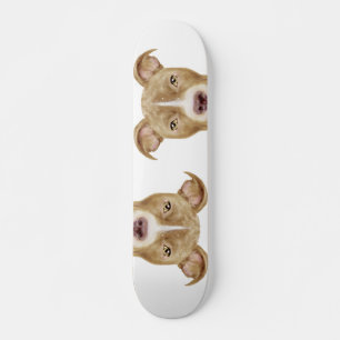 Pit bull Skateboard por miart