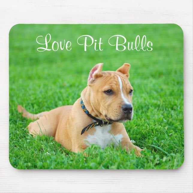 Pit Bulls Mousepad (Frente)