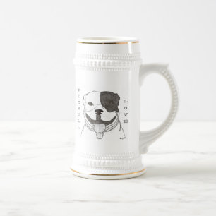 Pitbull Love Caneca de cerveja