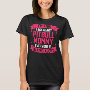 Pitbull Mãe T-Shirt
