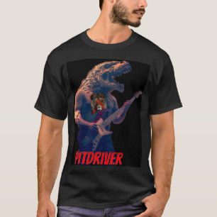 PitDriver T-Shirt PitZillA e Logotipo Lion
