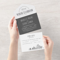 Pittsburgh Deco Skyline | Casamento