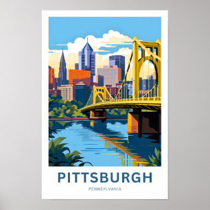 Pittsburgh Pensilvânia Viagem Impressão