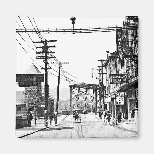 Pittston Pa. Íman (Frente)