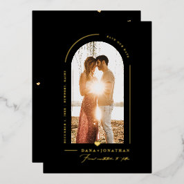 PixDezines DIY cor Arco Preto Salvar Nossa Data