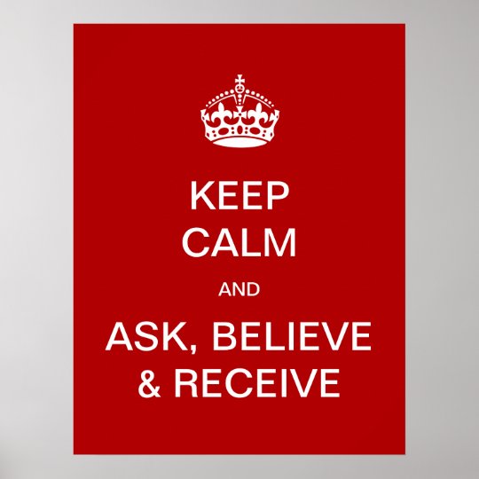 PixDezines diy mantem a calma, texto+cor Poster
