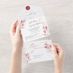 PixDezines Goma-Blush Rustic Watercolor Gum Eucaly