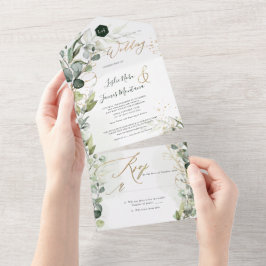 PixDezines H2 Goma russa Eucalyptus Verde Dourado