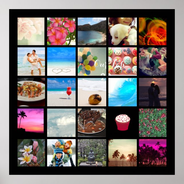 PixDezines instagram, posters 25 fotos (Frente)