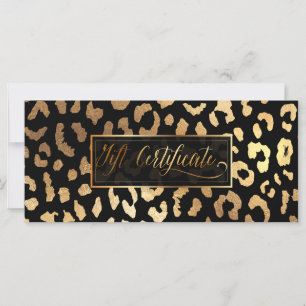 PixDezines Leopardo/Faux Dourado/Certificado de Pr
