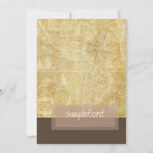 PixDezines Mapa Náutico Vintage+Bussola