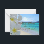 PixDezines Plumeria Leis Deseja   Cartões de Conse<br><div class="desc">PixDezines Plumeria Leis/luau Desejos Advice Cards na praia tropical branca de arenoso. Um pacote de 100 cartões como gabinetes ou deixe na mesa para que seus hóspedes preencham suas palavras de conselho. Pode ser excelente para casal de casamento. Escolha entre várias ações oferecidas pelo zazzle. Copyright © 2009-2010 PixDezines.com™ e...</div>