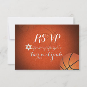 PixDezines RSVP Bar de basquete Mitzvah ✡