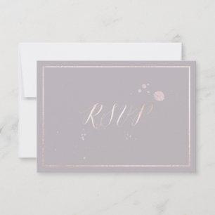 PixDezines RSVP Faux Foil Blush Pink/DIY Bckground