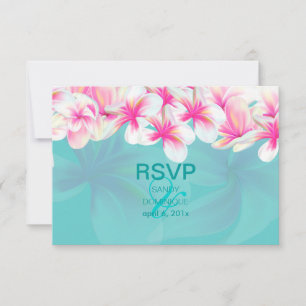 PixDezines rsvp Melia tropical/rosa