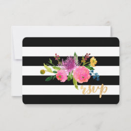 PixDezines rsvp mitzvah/DIYstripes/floral