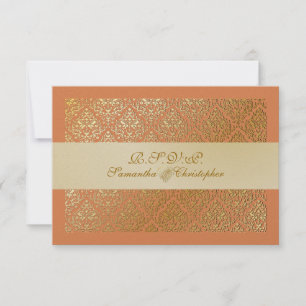 PixDezines rsvp vavin damasco/cor personalizado co