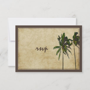 PixDezines rsvp vintage twin palms/fontes de diy