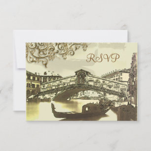 PixDezines rsvp Vintage Veneza, Ponte de Rialto