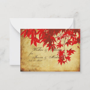 PixDezines Vintage Red Maple, placas de conselho