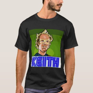 Pixel escuro Keith da camisa