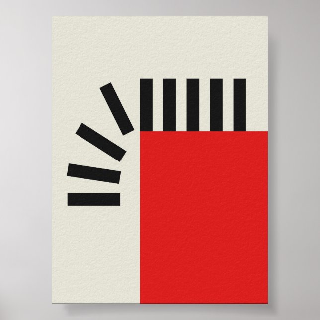 Pixels de queda da liberdade Abstrato Poster (Frente)