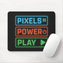 Pixels Power Play – Design de Mousepad Retro Gamer