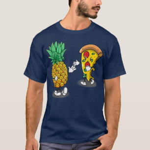 Pizza de abacaxi Camisa Pizza Havaiana Aloha Beach
