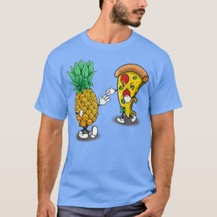 Pizza de abacaxi Camisa Pizza Havaiana Aloha Beach