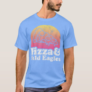 Pizza e Águia Bald ou T-Shirt Bald Eagle