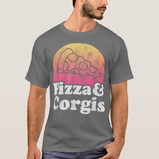 Pizza e Corgis ou Corgi T-Shirt