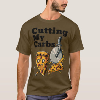 Pizza Engraçada Alojando Minha Camiseta De Pizza
