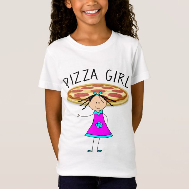 PIZZA GIRL T-shirts (Frente)